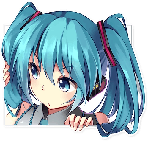 Peekaboo_Blue emote for Discord