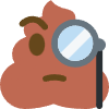 thinkingpoop emote for Discord