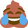 laughingpoop emote for Discord