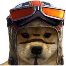 Doggycracking90s emote for Discord