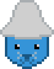 PixelSmurfCat emote for Discord