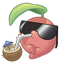 Phyll_beach emote for Discord
