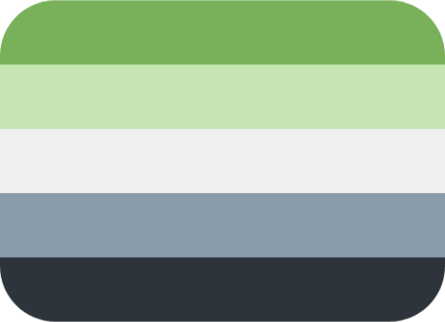 aromantic_flag emote for Discord