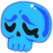Summer_sad_skull1212 emote for Discord