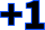 PLUSONE emote for Discord