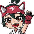 KirikoWaving emote for Discord