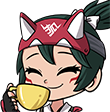 KirikoSip emote for Discord
