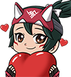 KirikoHeart emote for Discord