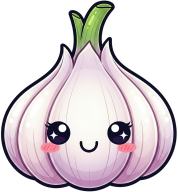Cutekawaiigarlicbulb emote for Discord