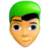 Grennorpirple emote for Discord
