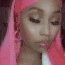 nickiminaj_pink emote for Discord