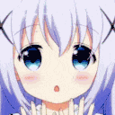 chinokafu_blush emote for Discord