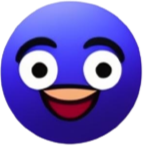 Blue emote for Discord