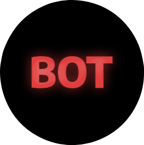 NeonRedBot emote for Discord