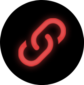 NeonRedLink emote for Discord