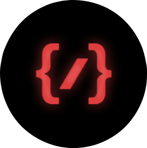 NeonRedSlashcommands emote for Discord