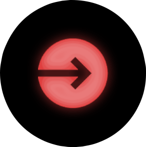 NeonRedLeave emote for Discord