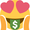 Money_Lover emote for Discord