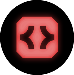 NeonRedActiveDev emote for Discord