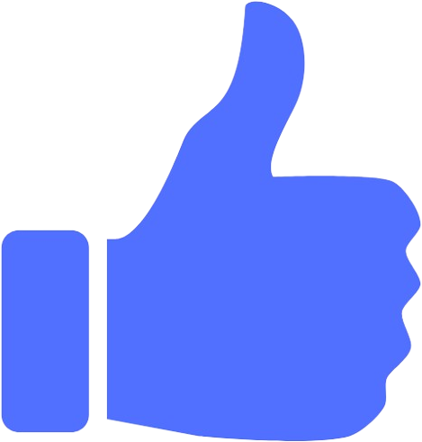 BlueThumbsup emote for Discord