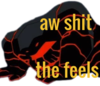 awshitthefeels emote for Discord