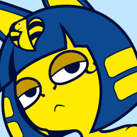 ankhaglare emote for Discord