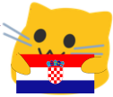 croatiancat emote for Discord