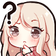 anime_girlthink emote for Discord