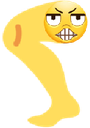 leg_grimace emote for Discord