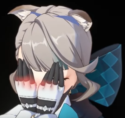 LynetteBlush emote for Discord