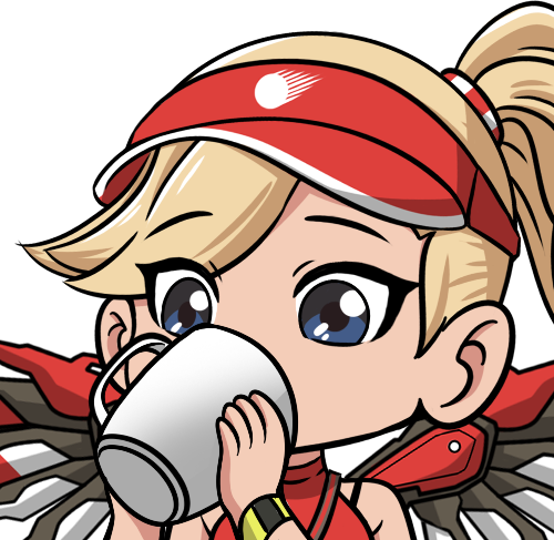 MercyDrink emote for Discord
