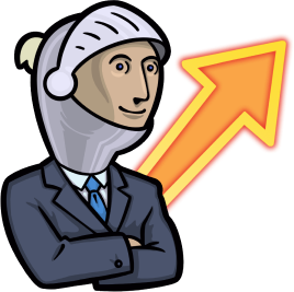 guildedstonks emote for Discord