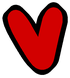 v emote for Discord