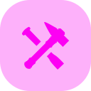 pink_staff_badge emote for Discord