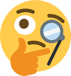 Think_Monocle emote for Discord