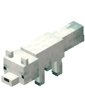 MinecraftSnowFoxSpin2 emote for Discord