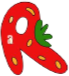 StrawberryR emote for Discord