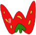 StrawberryW emote for Discord