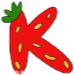 StrawberryK emote for Discord