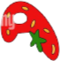 Strawberry_A emote for Discord
