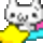 pixel_toro_rainbow emote for Discord
