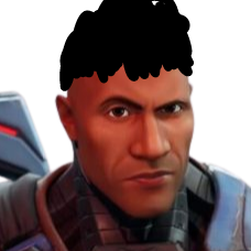 Therockhair emote for Discord