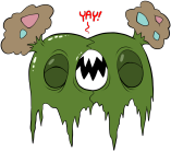 Garbodor_YAY emote for Discord
