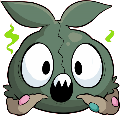 Trubbish_GASP emote for Discord
