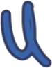 LetterU_Blue emote for Discord