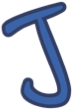 LetterJ_Blue emote for Discord