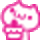 pixel_pink_catgift emote for Discord