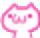 pixel_pink_catwink emote for Discord