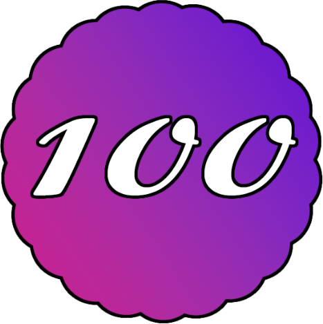 100 emote for Discord