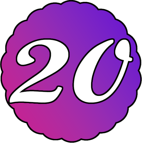 20 emote for Discord